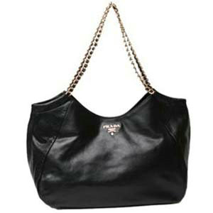 2014 Prada baltico soft calf leather shoulder bag BR4826 black